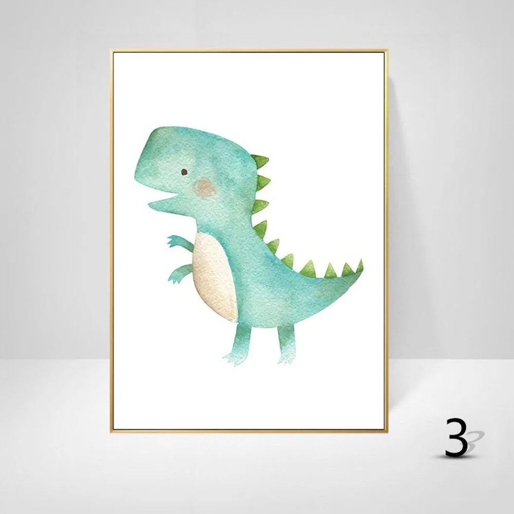 Kinderzimmer Poster-Set „Waldtiere“ – 6er-Set, A4